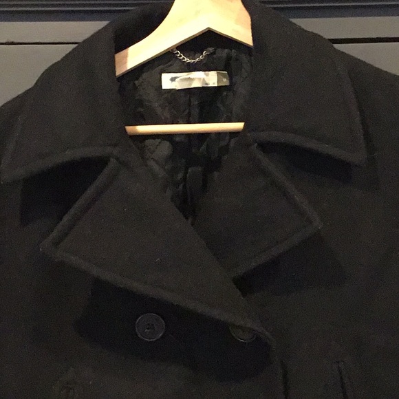 J Crew wool pea coat tall medium women’s. - Picture 2 of 5